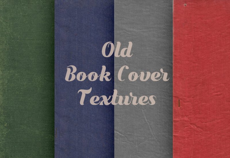 Old Cloth Book Cover Textures