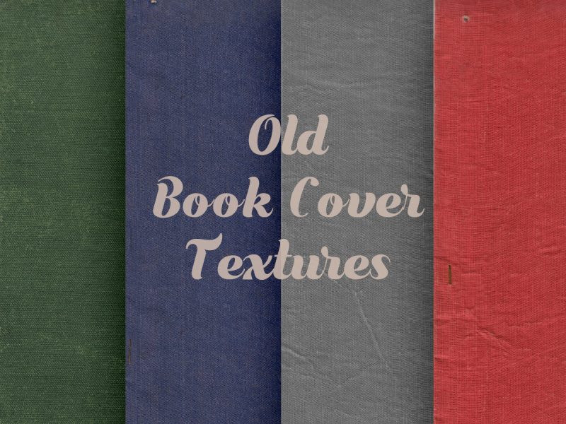 Old Cloth Book Cover Textures