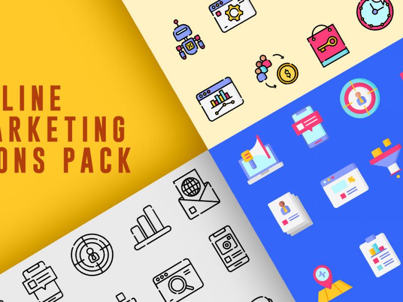 Online Marketing Icons Pack