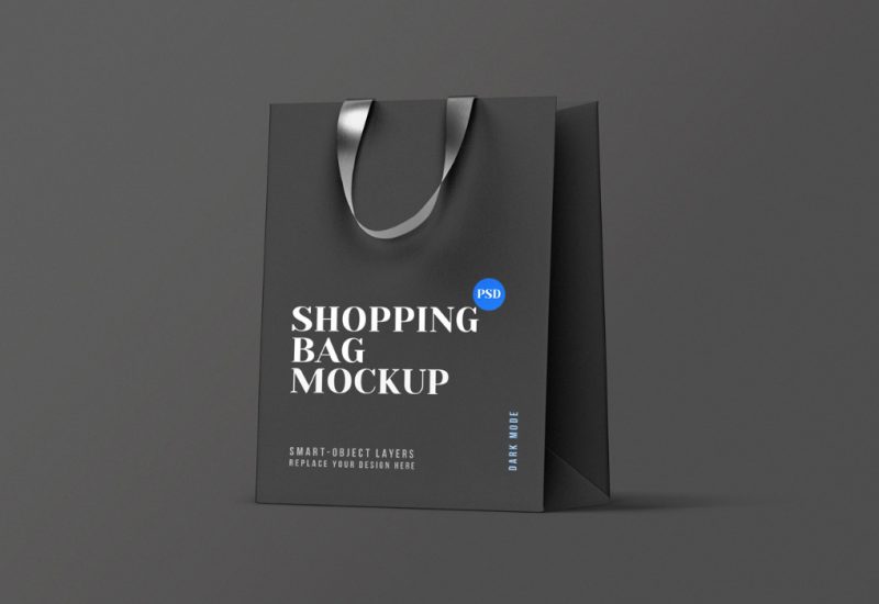 Shopping Bag Mockup PSD