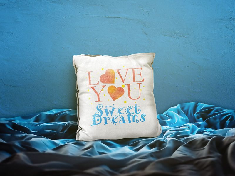 Pillow Mockup PSD Templates