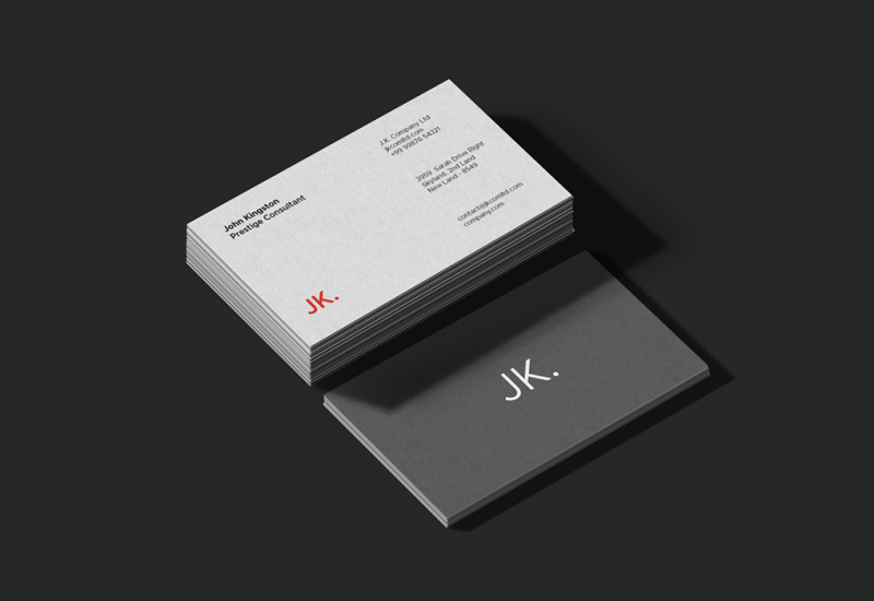 Premium Business Card PSD Mockups