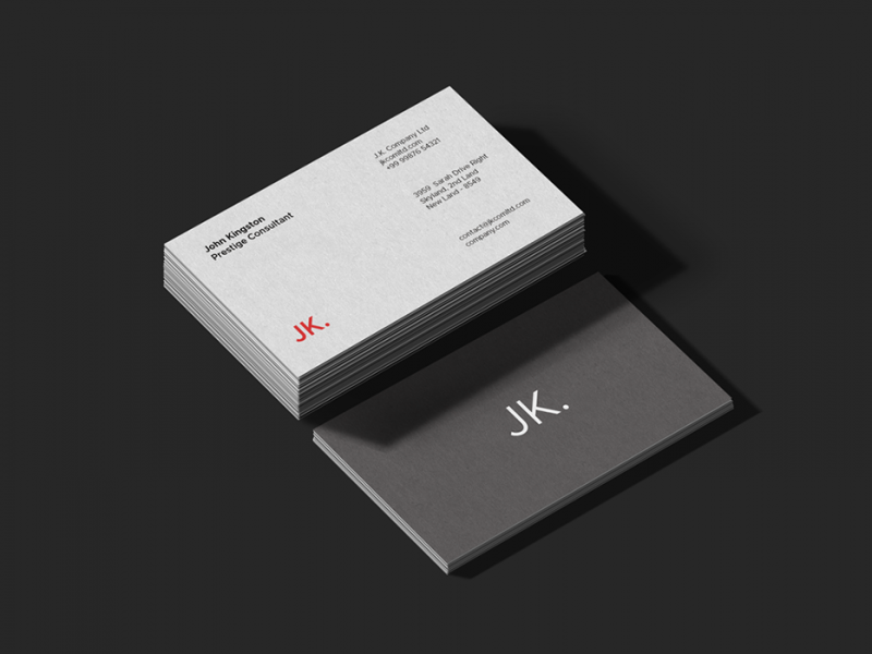 Premium Business Card PSD Mockups