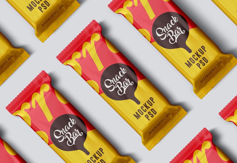 Snack Bar PSD Mockups