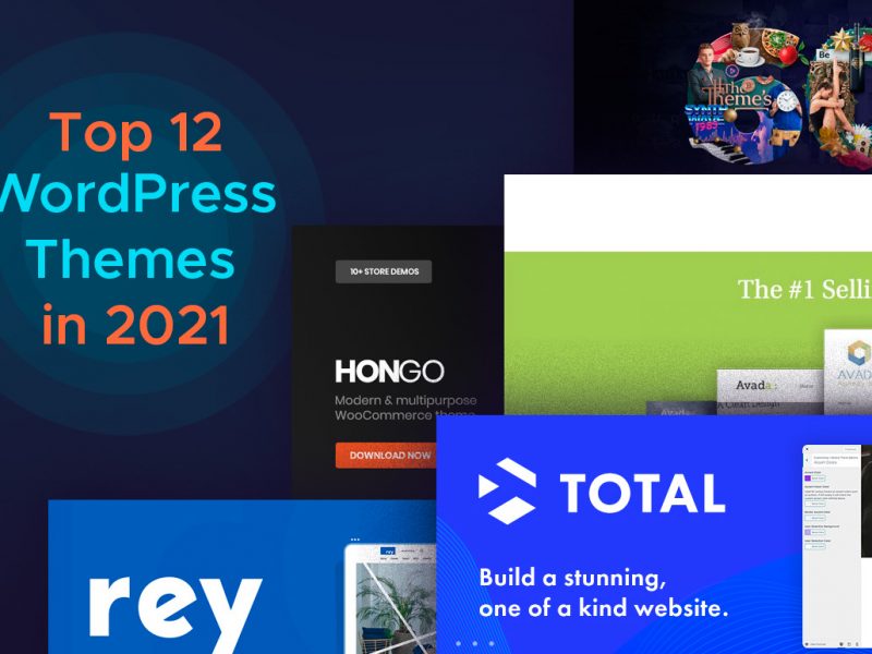 Top 12 WordPress Themes in 2021