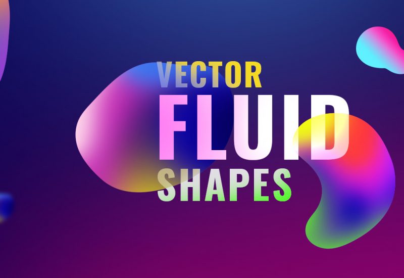 Vector Fluid Shapes