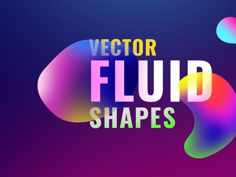 Vector Fluid Shapes