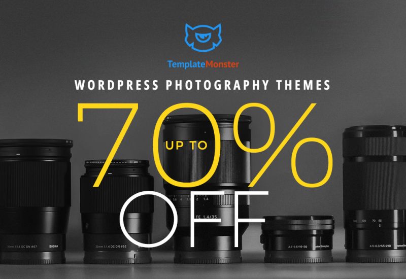 Wordpress Photography Themes - 70% Off