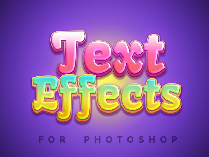 Beautiful Photoshop Text Effects