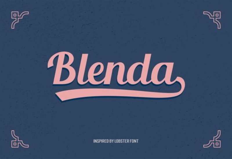 blenda-script-font