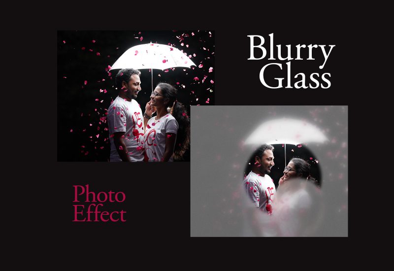 Blurry Glass Photo Effect