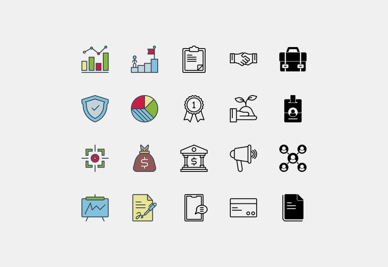 Business icons pack