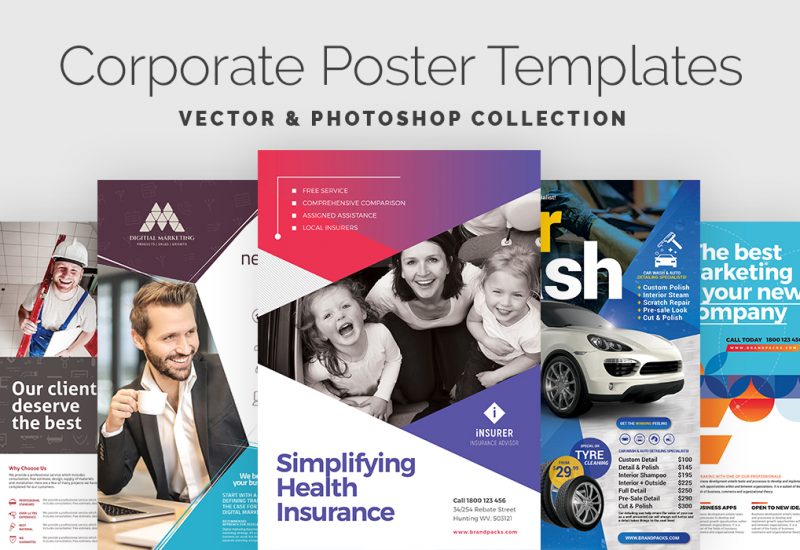 Corporate Poster Flyer Templates