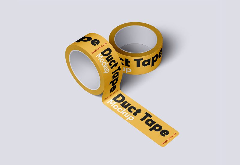 Duct tape mockup templates