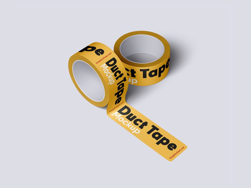 Duct tape mockup templates