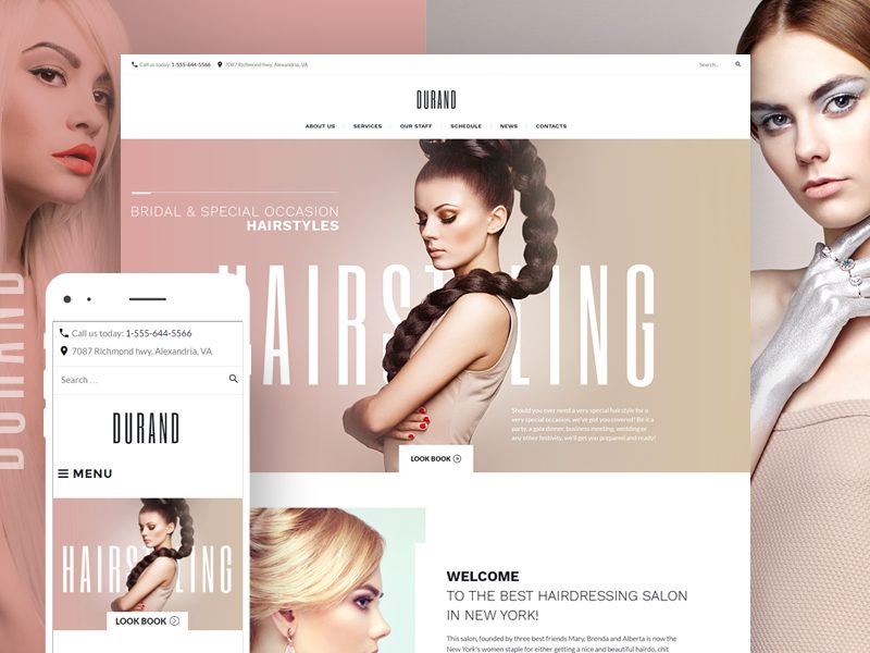 Beauty & Hair Salon WordPress Theme