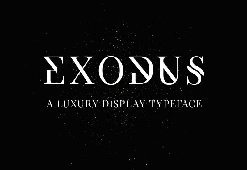 Exodus Free Font