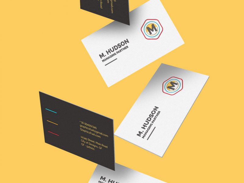 falling-business-card-mockups-featured