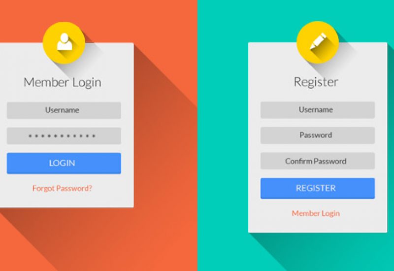 flat-login-register-psd-ui