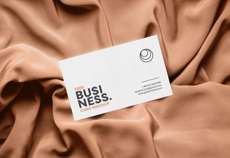 Free business card mockup