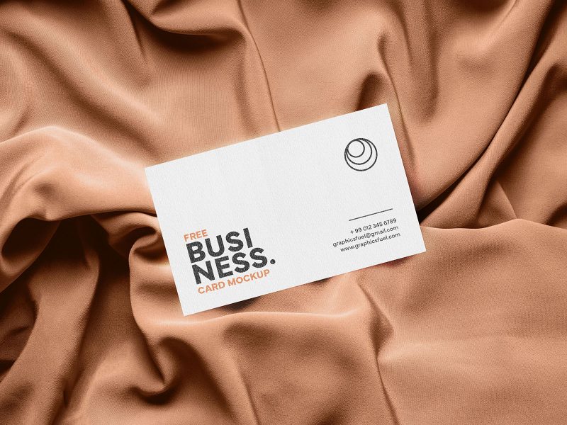 Free business card mockup
