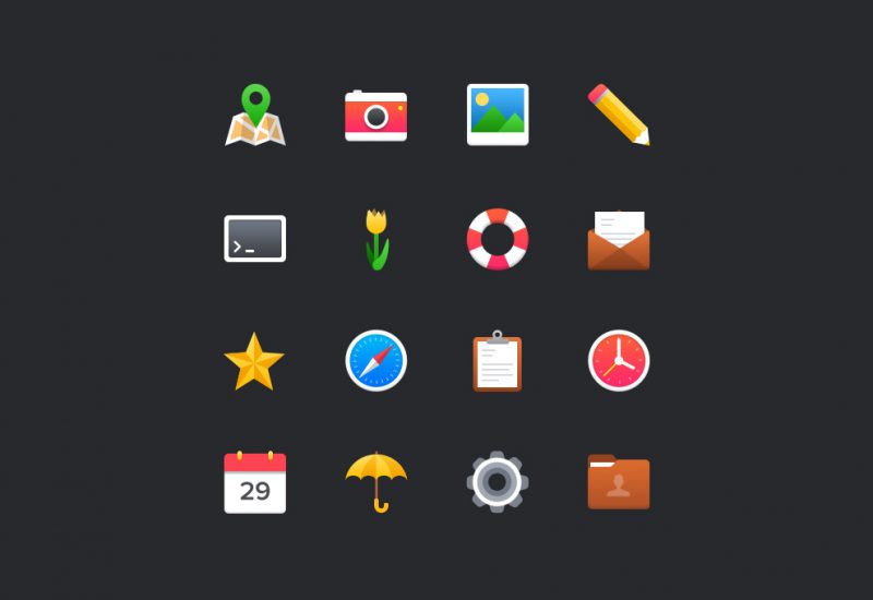 free-colorful-icons