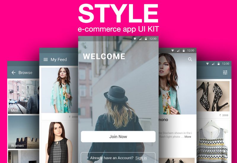free-ecommerce-app-ui-kit