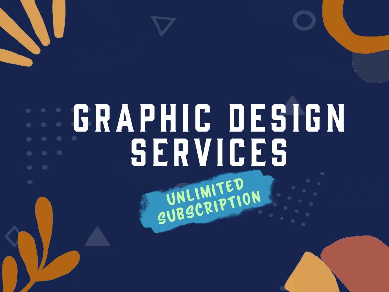 Graphic design services unlimited subscription