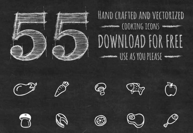 handdrawn-food-kitchen-icons