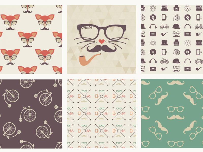 hipster-icons-seamless-pattern