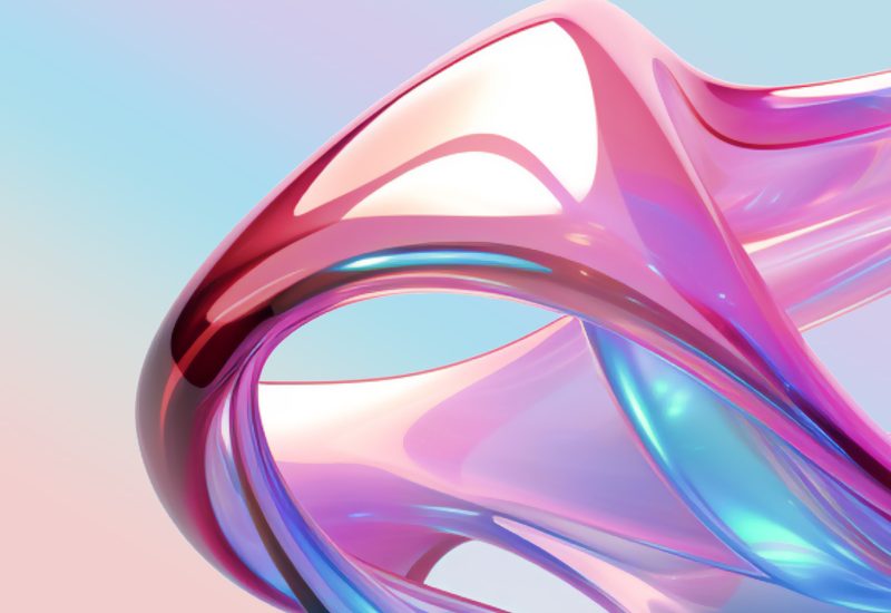 Holographic Abstract Fluid Shapes