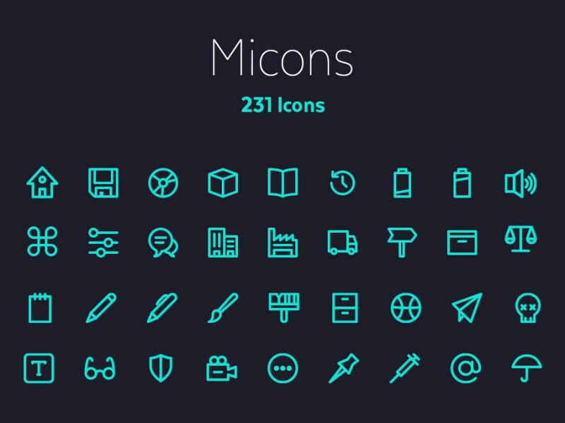 Free Outline Icons