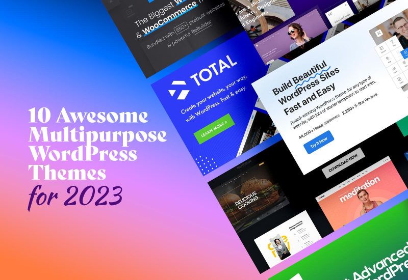 10 multipurpose Wordpress themes