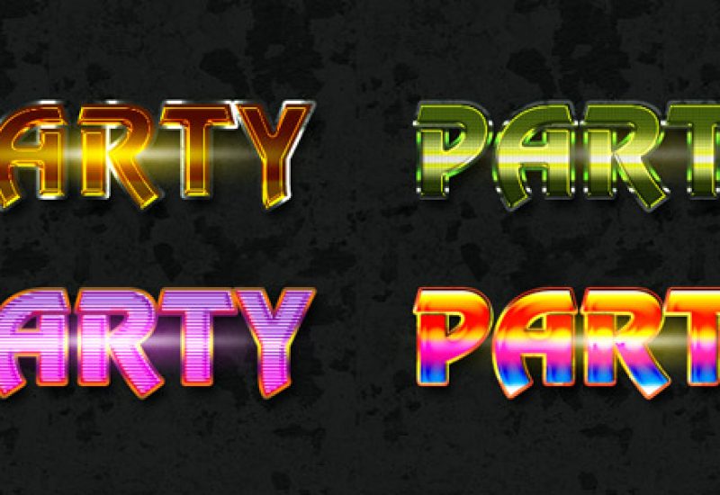 party-text-style