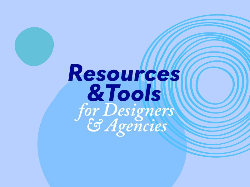Resources & tools for designers