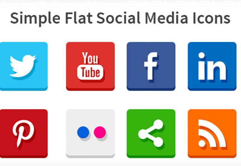 simple-flat-social-media-icons