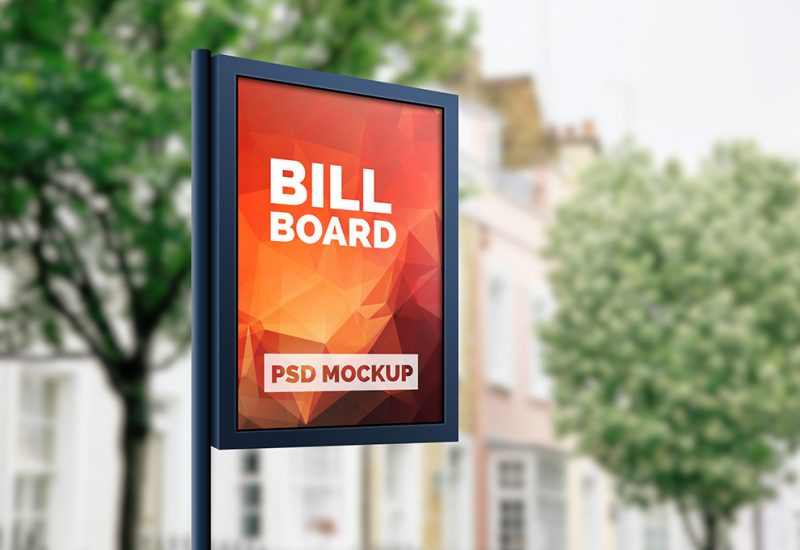 Free Billboard Mockup PSD