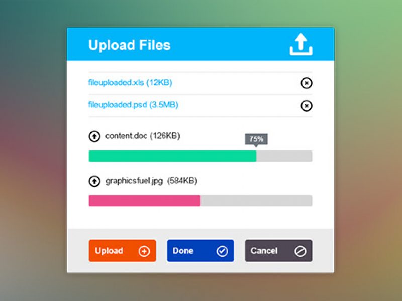 upload-ui-psd