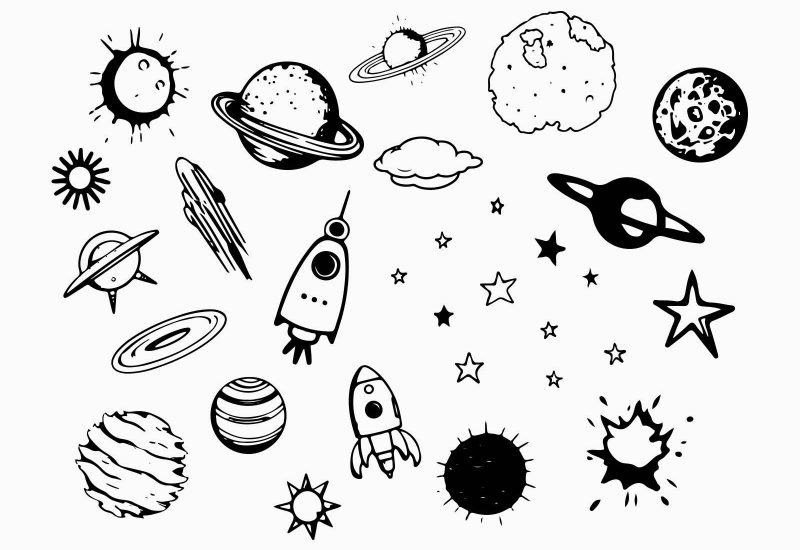 Vector space doodles