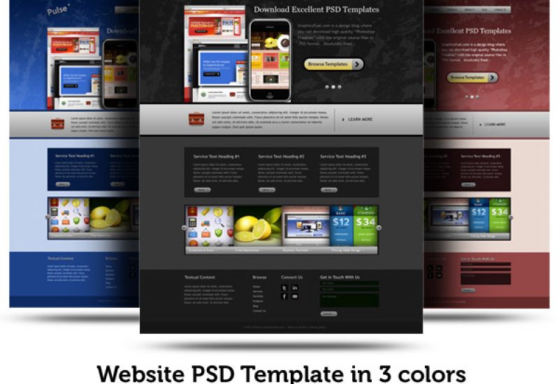 website-psd-template